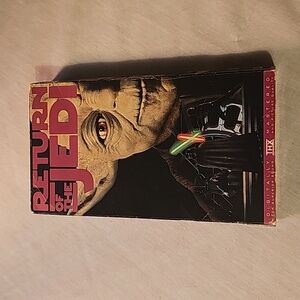 Return of the Jedi Star War vhs tape movie